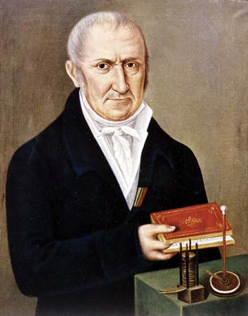 Alessandro Volta wyizolował metan stworzył pierwszą baterię