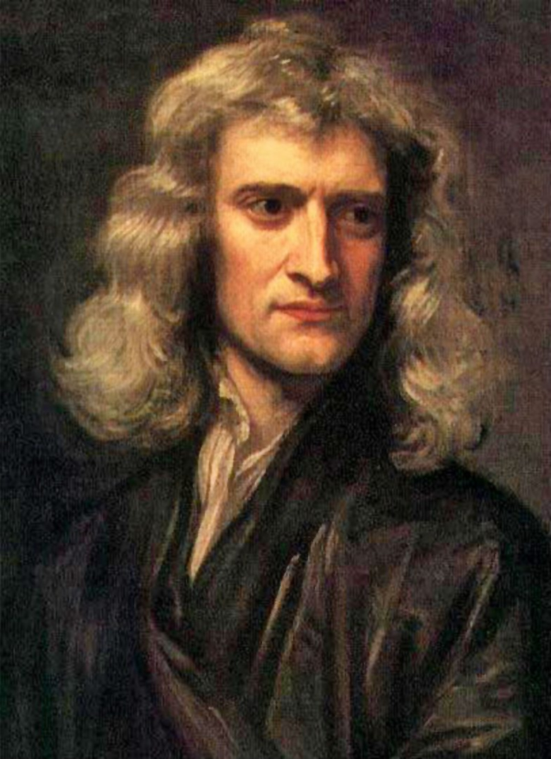 Isaac Newton opracowanie rachunku różniczkowego prawa dynamiki teoria powszechnego ciążenia