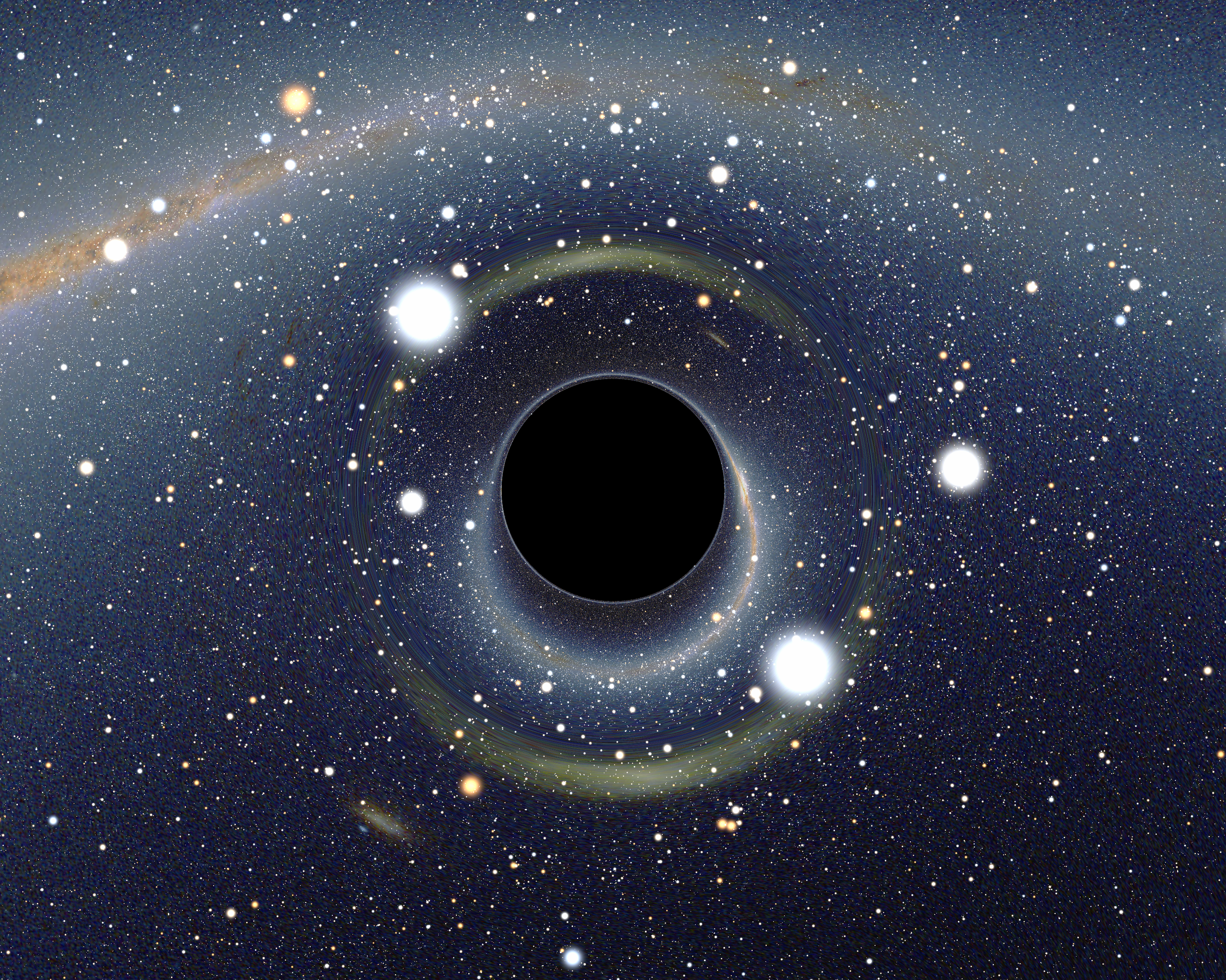 Czarna dziura, kosmos, astronomia