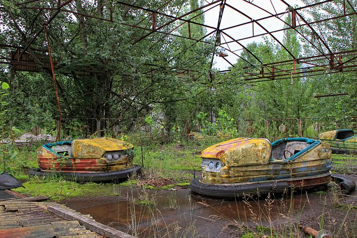 Pripyat, czarnobyl park rozrywki
