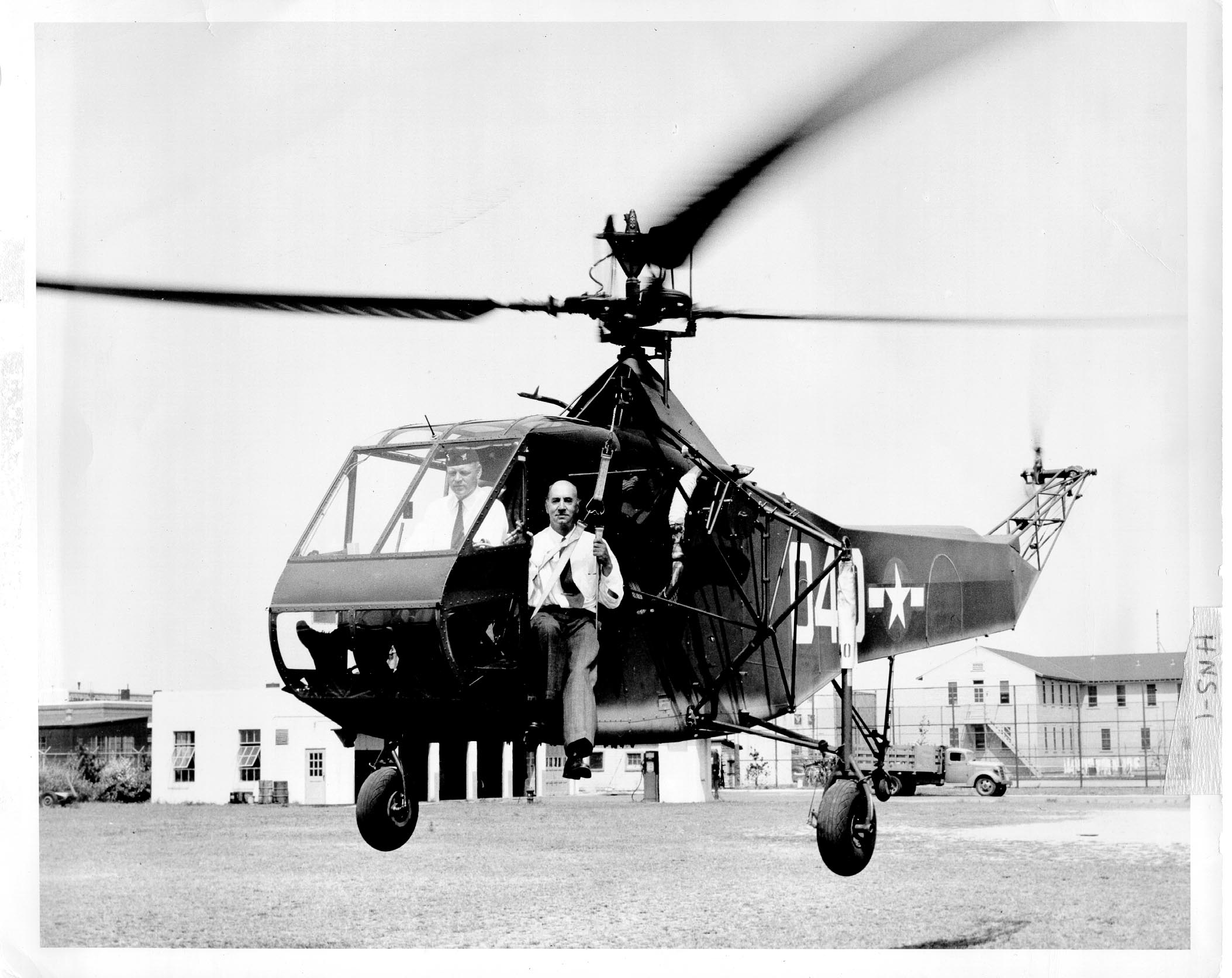 Sikorsky R-4, Helikopter, śmigłowiec, 