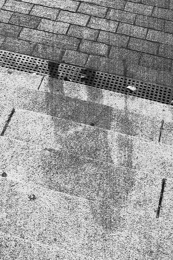 cień na schodach Hiroshima