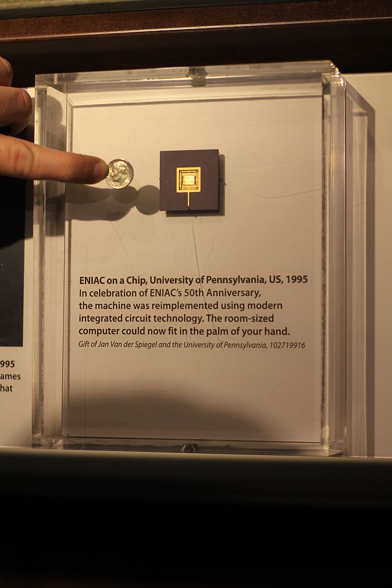 ENIAC, chip, komputer, pierwszy komputer,