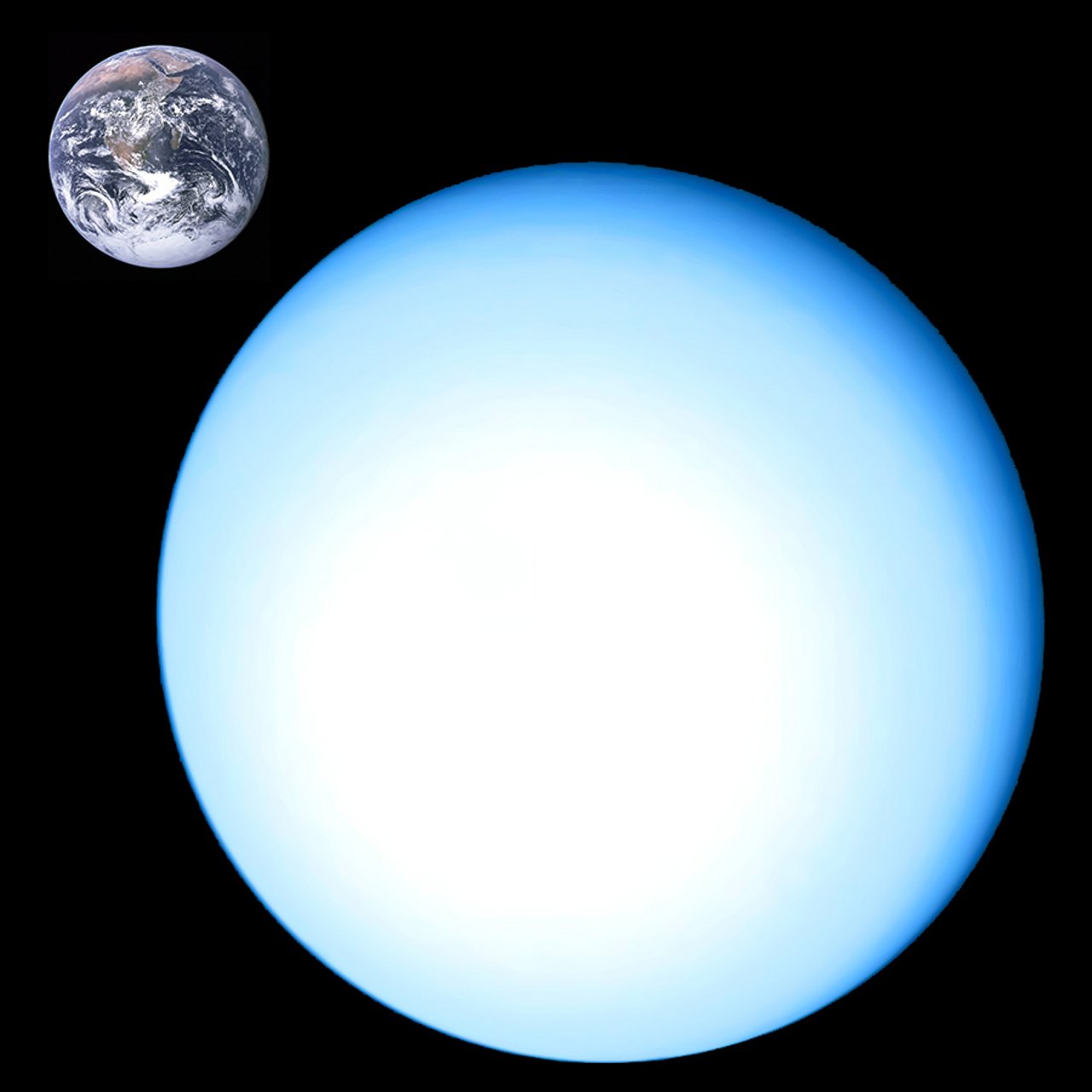 Uran planeta, układ słoneczny, uran, 